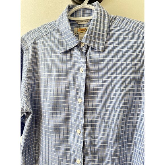 Talbots Petites Wrinkle Resistant Cotton Button-Down Shirt - Size 4 - Picture 2 of 4